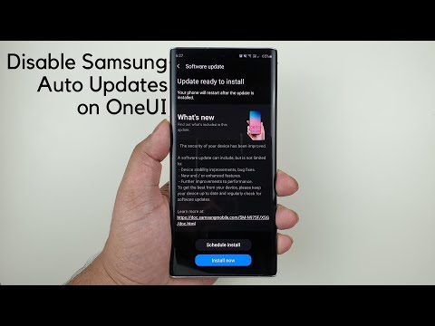 How to Disable Forced Auto Update on Samsung Galaxy One UI 2.1 / 2.5 / 3.0