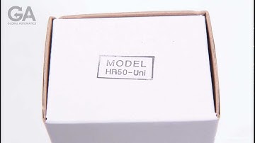 HR50-UNI Directional Auto door sensor