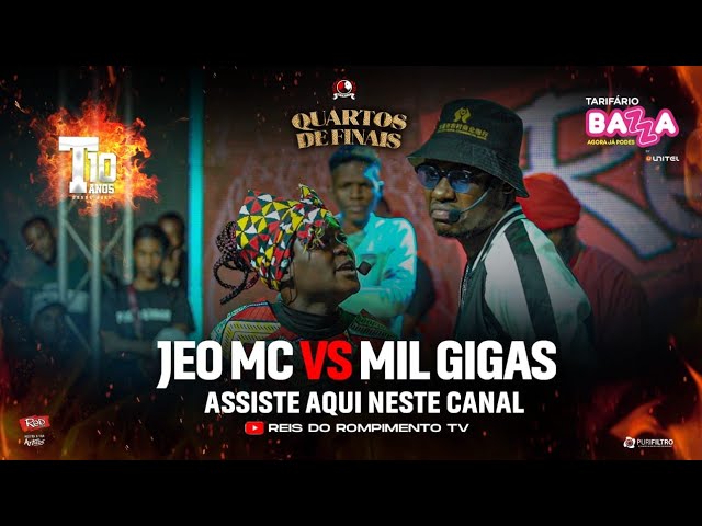 #RRPL Apresenta JEO MC VS Mil Gigas | QUARTOS DE FINAIS #T10 Ep 25 class=