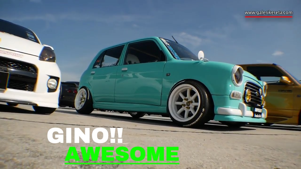 Perodua Kelisa Gino Turquoise Stance  Speed Junkies 2016 