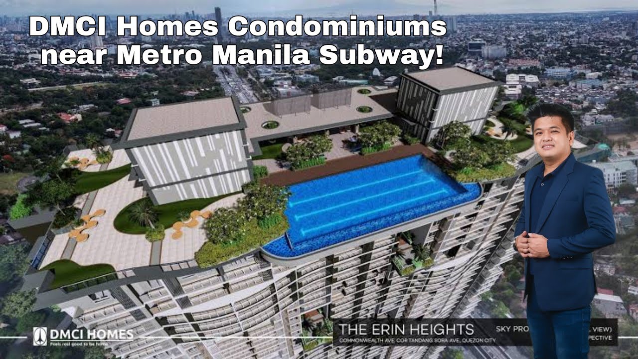 DMCI CONDO NEAR METRO MANILA SUBWAY TRAIN STATIONS! INVEST NOW