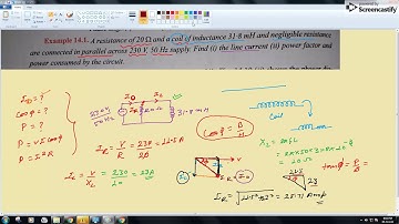 Parallel AC Circuit Numerical