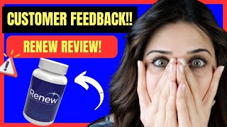 RENEW REVIEW ⚠️WATCH OUT!⚠️ RENEW WEIGHT LOSS SUPPLEMENT? RENEW REVIEWS - RENEW PILLS