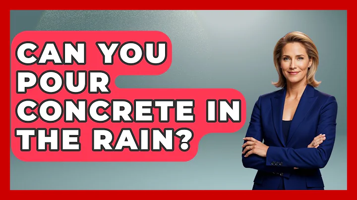 Can You Pour Concrete In The Rain? - Civil Engineering Explained