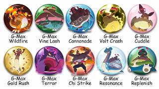Every Exclusive Pokemon G-Max Move Explained