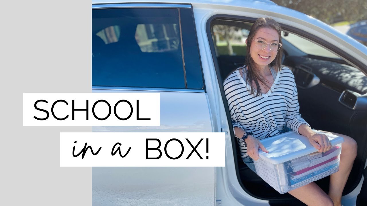 Everything I Use To Homeschool In A Box! | Simple, Minimalist Homeschooling