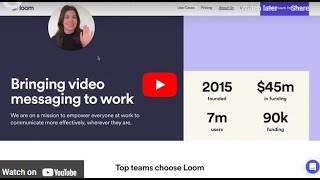 Creating Powerpoint Narrations Using Loom Scree Recorder