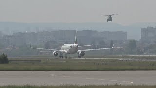 Авиошоу Е350 - Плейнспотинг 1 на летище София и леката авиация на AERO Фридрихсхавен 2023 според AI