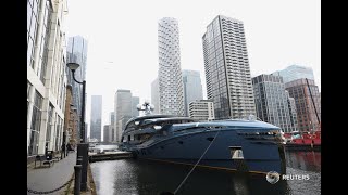 Britain detains Russian-owned superyacht