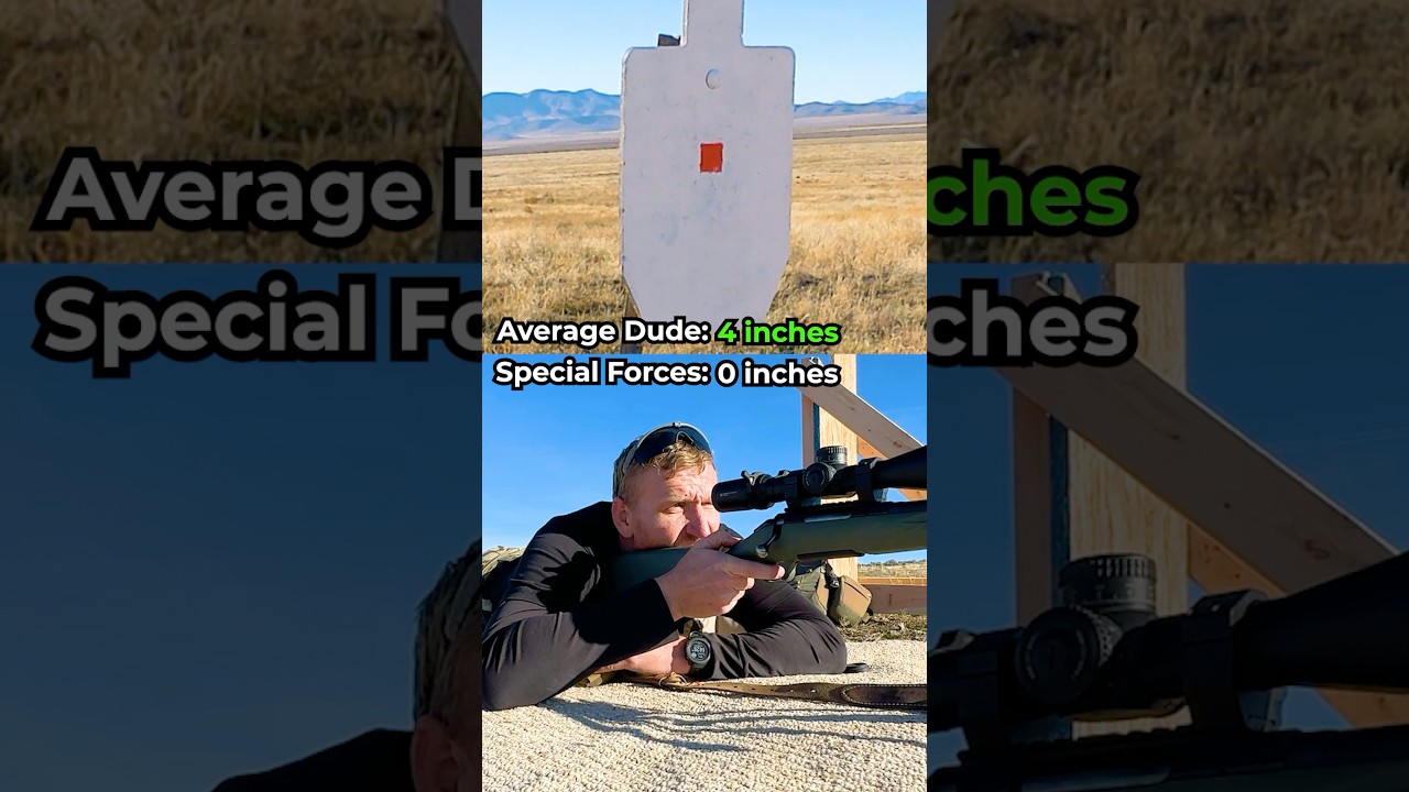 US SPECIAL FORCES vs. AVERAGE DUDE - 500 yard sniper shot