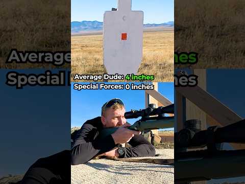 US SPECIAL FORCES vs. AVERAGE DUDE - 500 yard sniper shot