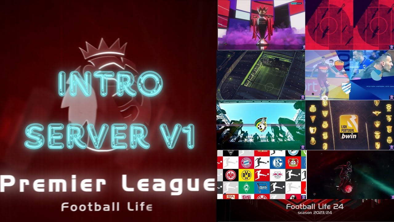 NEW INTRO SERVER V1 IN FOOTBALL LIFE 24 - YouTube