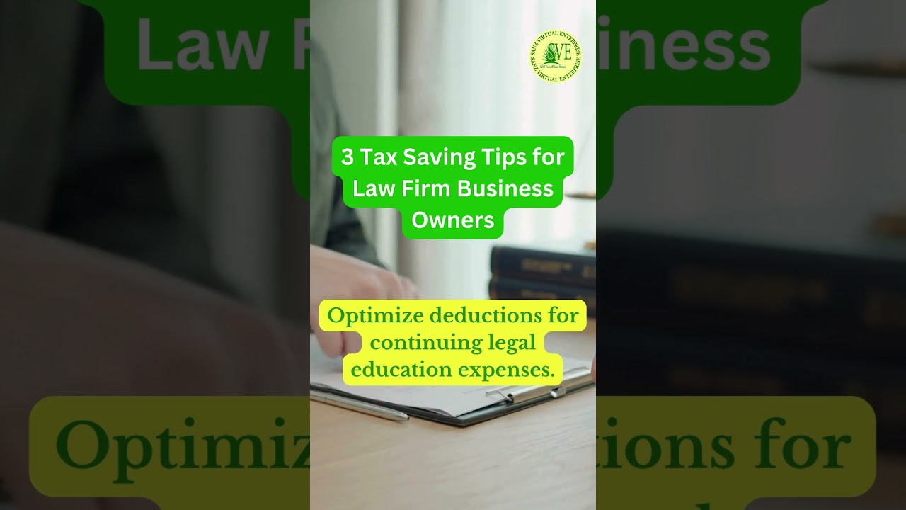 3 Tax Savings Tips for Law Firm Business Owners 