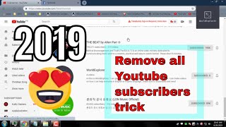 How To Unsubscribe All Your Youtube Subscription 2020