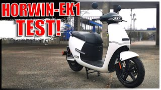 HORWINEK1 TEST!!! ⚡ MODELL2021 ⚡ Speed  Fahrwerk  Reichweite  ERoller Review  Horwin EK1TEST