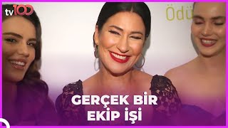 Üç Kız Kardeş dizisinin başrol oyuncuları bir ilki yaşadı