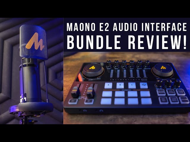 Maono E2 Audio Interface & Microphone Review! - YouTube