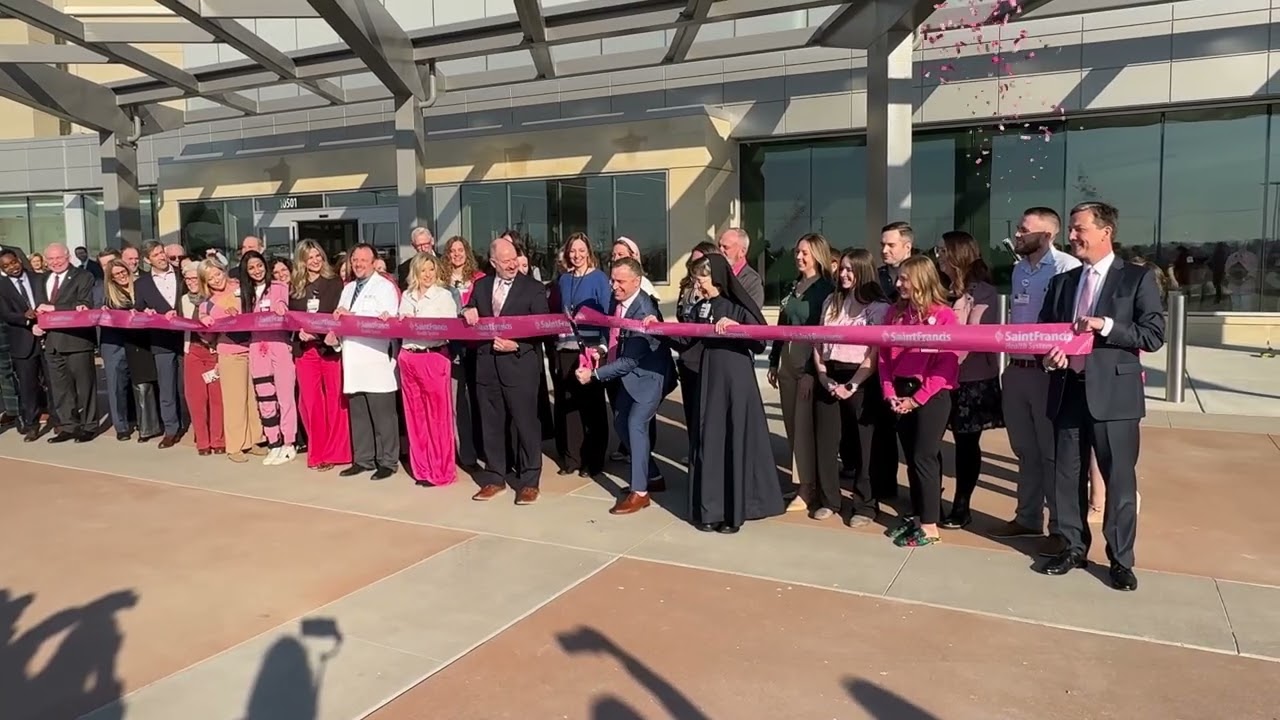 Saint Francis Hospital South Expansion Ribbon Cutting.