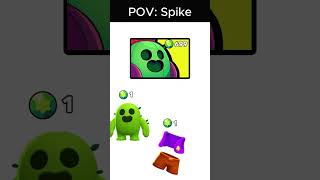 Spike y sus gemas 😂😂 #brawlstars #ikaoss #viral #trebor