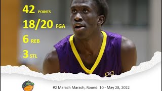 Marach Marach - 42 point performance