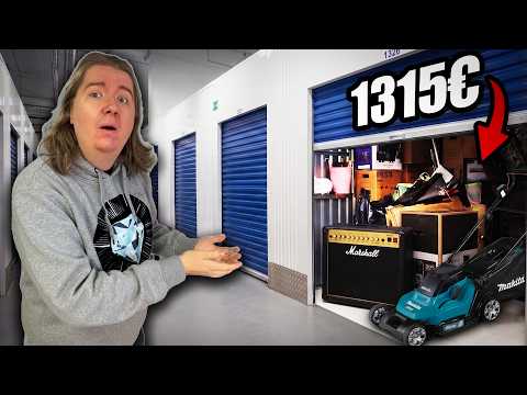 Ostin 1315€ varaston huutokaupasta ja löysin...