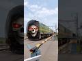 Dangerous horror, new express, train level, crossing scene #train #shorts 