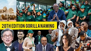 🔴LIVE -Rwanda celebrates 20th 'Kwita izina'Gorilla Naming/Kinigi/Musanze/H.e kagame,Madame Kagame