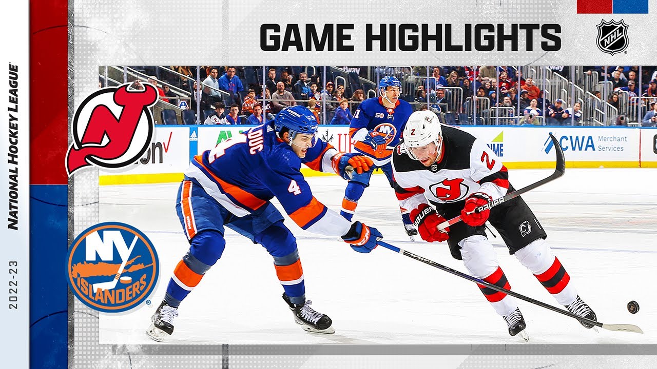 New Jersey Devils vs. New York Islanders (3/27/23) - Stream the