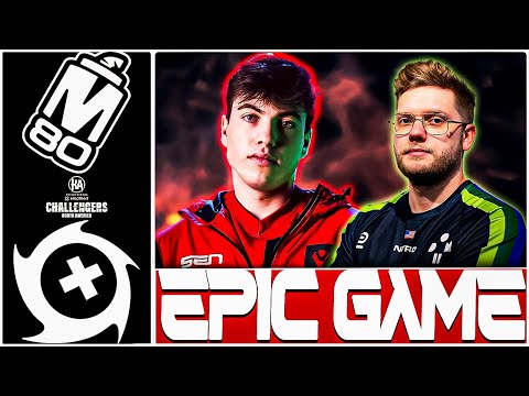 CLOVE IN EPIC GAME! OXG vs M80 - VCT Challengers NA 2024 | VALORANT