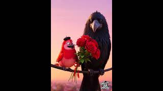 Zwei ungleiche Vögel zum Valentinstag... ^^