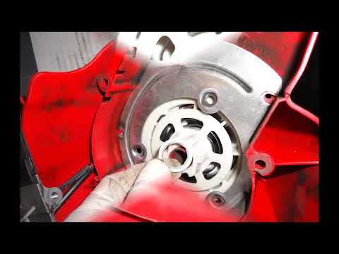 Replacing Starter Pulley On A Troy Bilt Brush Cutter Youtube