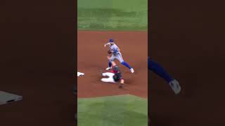 Mets defense turns two 👏 #mlb #baseball #nymets #sports #highlights #baseballhighlights