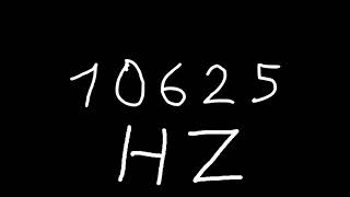 10625 hz