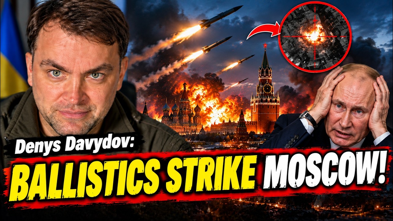 ⁣Denys Davydov: Ukraine's New Ballistics Strike Moscow as Putin Panics Over Massive Attacks!