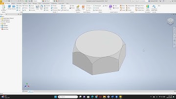 Creating Bolts and Screws with Tapered Edges in AutoDesk Inventor