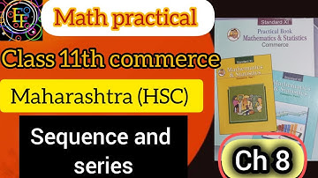 class 11th commerce Mathematics Practical with solution Chapter 8 maharashtra board #maths #pratical
