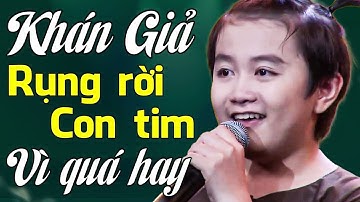 TIẾNG HÁT XÉ LÒNG CỦA CẬU BÉ NHỎ KHIẾN CẢ TRƯỜNG QUAY XÓT XA VÌ QUÁ HAY | THVL
