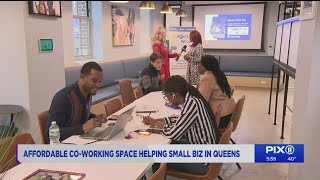 Coworking space helping Queens small businesses
