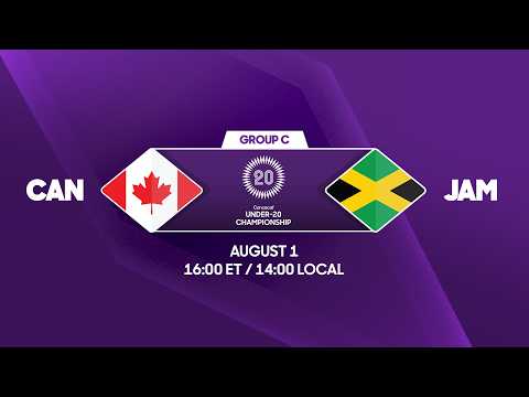 Canada vs Jamaica | 2026 Concacaf Under-20 Championship — football video