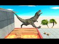 Jump Over the Lava Trap Pool - Animal Revolt Battle Simulator