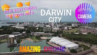 DARWIN CITY footage  with nice spectacular panoramic views