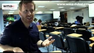 John James on the World Media Academy, Dubai +971 4 4332831