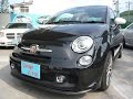 ＜原価販売車両＞フィアット　アバルト500　黒　2012ｙＤＲ　5Ｆ FIAT abarth500