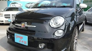 ＜原価販売車両＞フィアット　アバルト500　黒　2012ｙＤＲ　5Ｆ FIAT abarth500