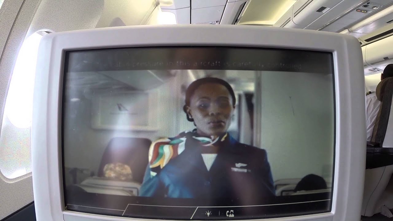 South African Airways - NEW Safety Video - Airbus A340 [FULL HD]