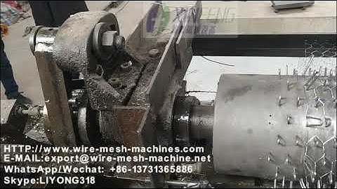 Hexagonal Wire Netting Machine,Automatic Hexagonal Wire Netting Machine,Gabion mesh machine