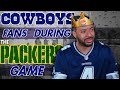 Cowboys Fans During the Packers Game image