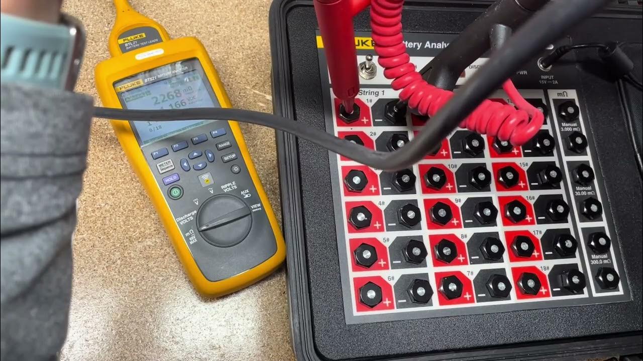 BT521 HOW TO test batteries Fluke Fridays Episode 129 YouTube