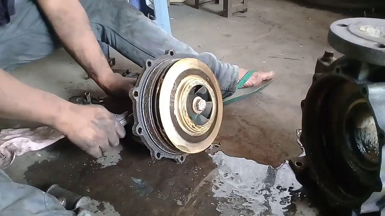 cara bongkar pompa air EBARA YouTube cara bongkar pompa air EBARA YouTube