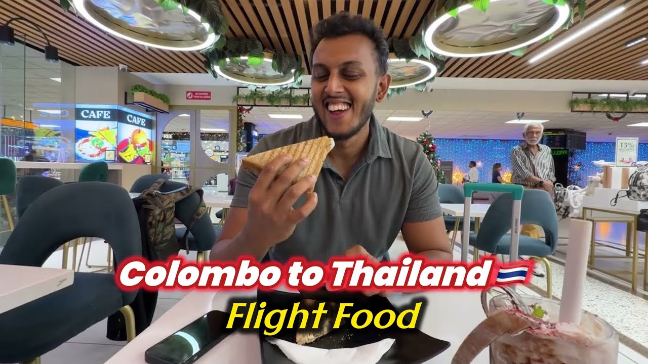 Air Asia Flight Food to Thailand 🇹🇭 | Stories of Lash 